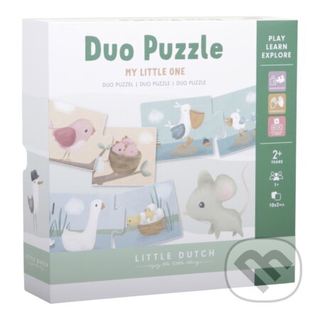 Puzzle: Duo puzzle - Kvety a motýle (Little Dutch). Little Dutch, 2022 Puzzle: Duo puzzle - Kvety a motýle (Little Dutch). Little Dutch, 2022