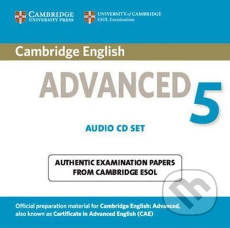 Audiokniha: Cambridge English Advanced 5: Audio CDs (2) (Cambridge University Press). Cambridge University Press, 2012 Audiokniha: Cambridge English Advanced 5: Audio CDs (2) (Cambridge University Press). Cambridge University Press, 2012