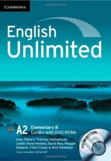 Kniha: English Unlimited Elementary B Combo with DVD-ROMs (2) (Alex Tilbury). Cambridge University Press, 2013 Kniha: English Unlimited Elementary B Combo with DVD-ROMs (2) (Alex Tilbury). Cambridge University Press, 2013