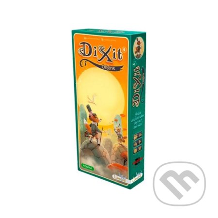 Spoločenská hra: Dixit 4: Origins (rozšíření) (Asmodée Édition LLC). Asmodée Édition LLC, 2013 Spoločenská hra: Dixit 4: Origins (rozšíření) (Asmodée Édition LLC). Asmodée Édition LLC, 2013