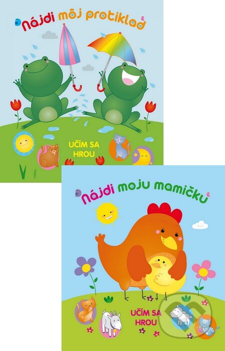 Kniha: Nájdi môj protiklad + Nájdi moju mamičku (kolekcia 2 leporiel) (Príroda). Príroda, 2014 Kniha: Nájdi môj protiklad + Nájdi moju mamičku (kolekcia 2 leporiel) (Príroda). Príroda, 2014