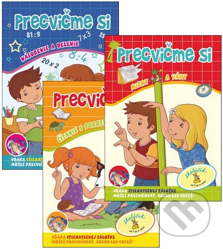 Kniha: Precvičme si (kolekcia 3 pracovných zošitov) (Príroda). Príroda, 2014 Kniha: Precvičme si (kolekcia 3 pracovných zošitov) (Príroda). Príroda, 2014