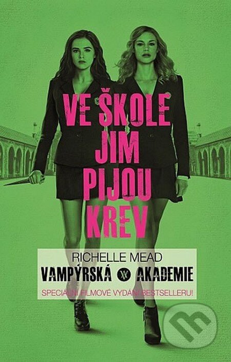 Kniha: Vampýrská akademie 1 - Filmové vydání (Richelle Mead). Domino, 2014 Kniha: Vampýrská akademie 1 - Filmové vydání (Richelle Mead). Domino, 2014