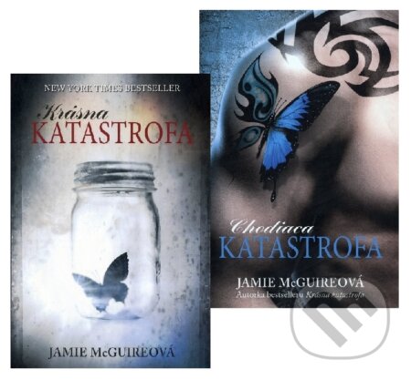Kniha: Krásna katastrofa + Chodiaca katastrofa (kolekcia) (Jamie McGuire), 2014 Kniha: Krásna katastrofa + Chodiaca katastrofa (kolekcia) (Jamie McGuire), 2014
