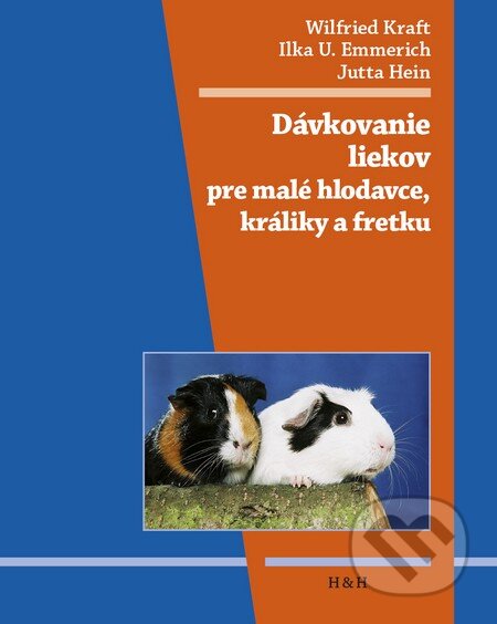 Kniha: Dávkovanie liekov pre malé hlodavce, králiky a fretky (Ilka U. Emmerich, Jutta Hein a Wilfried Kraft). Hajko a Hajková, 2013 Kniha: Dávkovanie liekov pre malé hlodavce, králiky a fretky (Ilka U. Emmerich, Jutta Hein a Wilfried Kraft). Hajko a Hajková, 2013