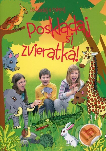 Kniha: Poskladaj si zvieratká! (István Csabai a Zsolt Sebök). EX book, 2014 Kniha: Poskladaj si zvieratká! (István Csabai a Zsolt Sebök). EX book, 2014