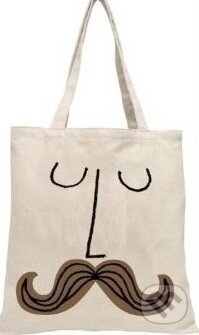 Mustache Face (Tote Bag), Gibbs M. Smith, 2012