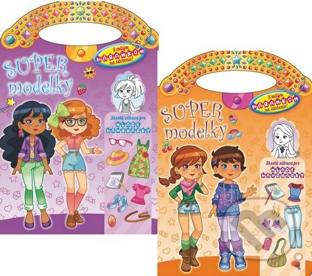 Kniha: SUPER modelky I. (kolekcia dvoch zošitkov s náramkom) (Príroda). Príroda, 2013 Kniha: SUPER modelky I. (kolekcia dvoch zošitkov s náramkom) (Príroda). Príroda, 2013