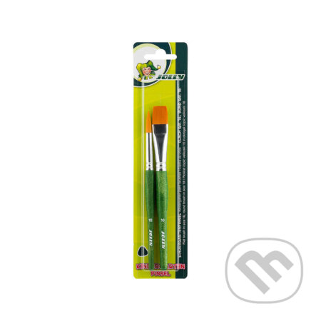 Kindergarten vlasový štetec č.18 a štetinový štetec č.16 (JOLLY). JOLLY, 2022 Kindergarten vlasový štetec č.18 a štetinový štetec č.16 (JOLLY). JOLLY, 2022