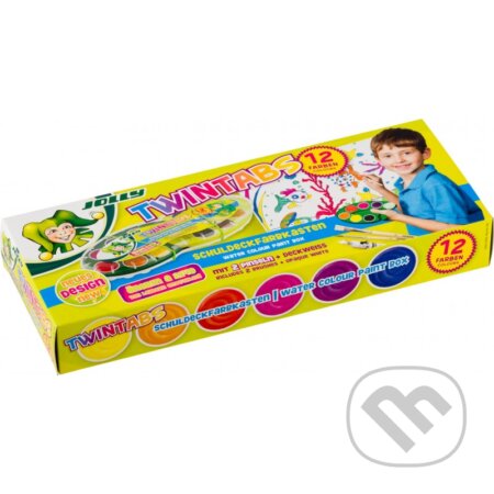 Vodové farby TWINTABS 12 (JOLLY). JOLLY, 2022 Vodové farby TWINTABS 12 (JOLLY). JOLLY, 2022