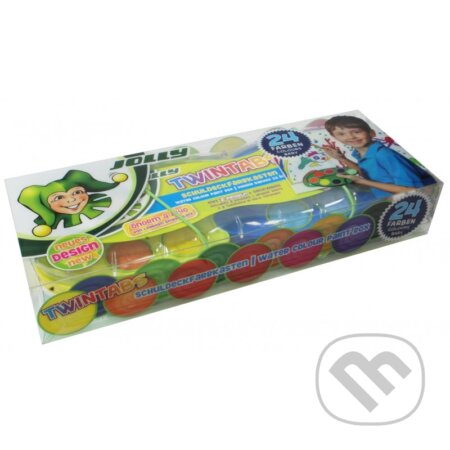 Vodové farby TWINTABS 24 (JOLLY). JOLLY, 2022 Vodové farby TWINTABS 24 (JOLLY). JOLLY, 2022