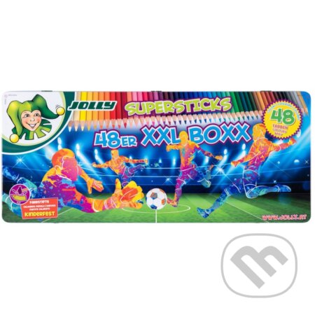 Supersticks 48 XXL Boxx FOOTBALL dizajn (JOLLY). JOLLY, 2022 Supersticks 48 XXL Boxx FOOTBALL dizajn (JOLLY). JOLLY, 2022