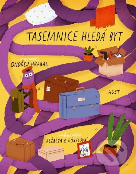 Kniha: Tasemnice hledá byt (Ondřej Hrabal). Host, 2022 Kniha: Tasemnice hledá byt (Ondřej Hrabal). Host, 2022