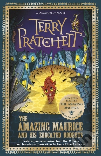 Kniha: The Amazing Maurice And His Educated Rodents (Terry Pratchett). Penguin Books, 2018 Kniha: The Amazing Maurice And His Educated Rodents (Terry Pratchett). Penguin Books, 2018