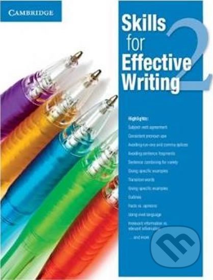 Skills for Effective Writing Level 2 Student´s Book, Cambridge University Press, 2013