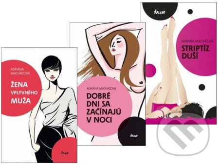 Kniha: Príbehy z kabelky (kolekcia troch kníh Adriany Macháčovej) (Adriana Macháčová). Ikar Kniha: Príbehy z kabelky (kolekcia troch kníh Adriany Macháčovej) (Adriana Macháčová). Ikar