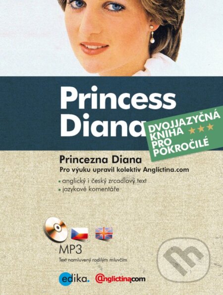 Kniha: Princess Diana / Princezna Diana (Edika). Edika, 2014 Kniha: Princess Diana / Princezna Diana (Edika). Edika, 2014