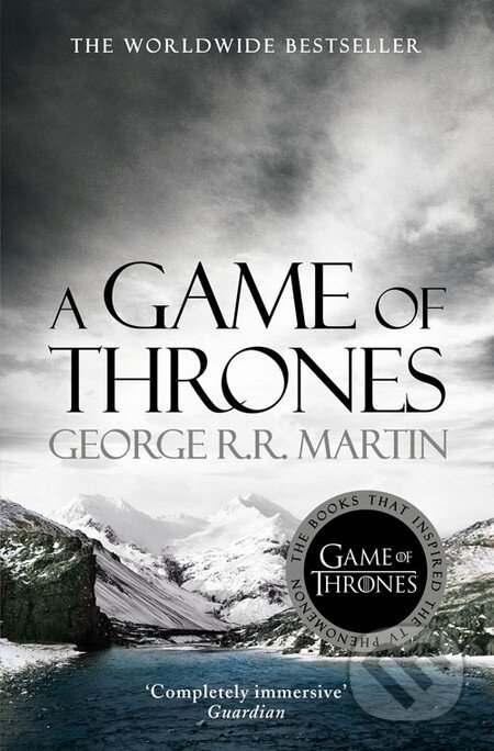 Kniha: A Game of Thrones (George R.R. Martin). HarperCollins, 2014 Kniha: A Game of Thrones (George R.R. Martin). HarperCollins, 2014