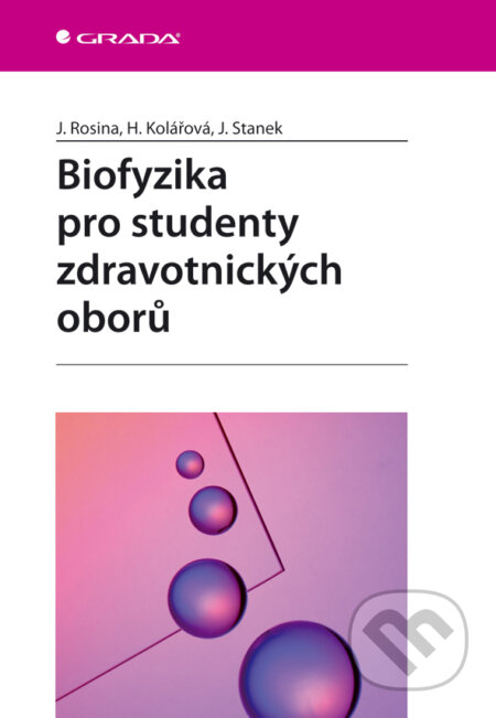 E-kniha: Biofyzika pro studenty zdravotnických oborů (Hana Kolářová, Jiří Stanek a Jozef Rosina). Grada, 2006 E-kniha: Biofyzika pro studenty zdravotnických oborů (Hana Kolářová, Jiří Stanek a Jozef Rosina). Grada, 2006