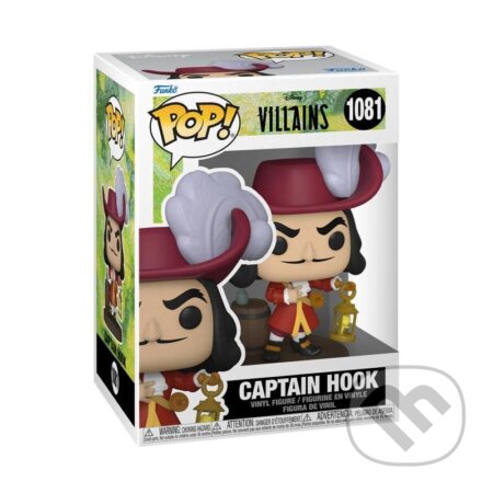 Funko POP Disney: Villains - Captain Hook (Funko). Funko, 2022 Funko POP Disney: Villains - Captain Hook (Funko). Funko, 2022