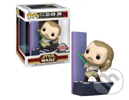 Funko POP Deluxe: Star Wars Duel of the Fates - Qui Gon Jinn (exclusive special edition) (Funko). Funko, 2022 Funko POP Deluxe: Star Wars Duel of the Fates - Qui Gon Jinn (exclusive special edition) (Funko). Funko, 2022