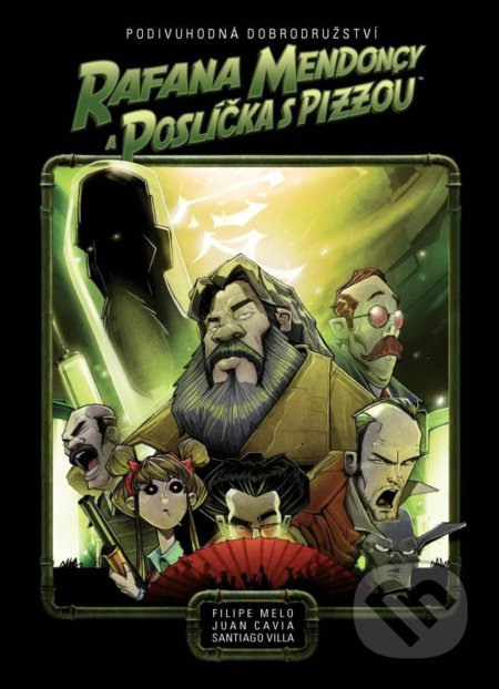 Kniha: Podivuhodná dobrodružství Rafana Mendoncy a poslíčka s pizzou (Filipe Melo). Comics centrum, 2022 Kniha: Podivuhodná dobrodružství Rafana Mendoncy a poslíčka s pizzou (Filipe Melo). Comics centrum, 2022