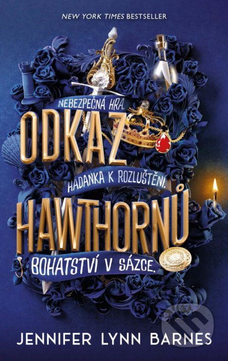 Kniha: Odkaz Hawthornů (Jennifer Lynn Barnes). YOLi, 2022 Kniha: Odkaz Hawthornů (Jennifer Lynn Barnes). YOLi, 2022