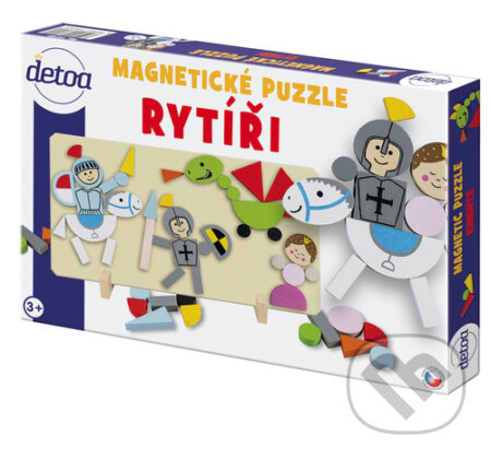 Magnetické puzzle Rytíři, DETOA, 2022