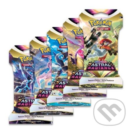 Spoločenská hra: Pokémon TCG: Sword and Shield 10 Astral Radiance - 1 Blister Booster (ADC BF). ADC BF, 2022 Spoločenská hra: Pokémon TCG: Sword and Shield 10 Astral Radiance - 1 Blister Booster (ADC BF). ADC BF, 2022