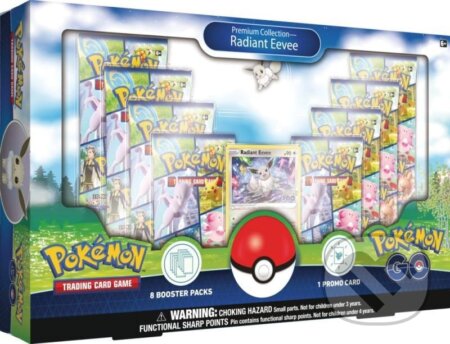 Spoločenská hra: Pokémon TCG: Pokémon GO - Radiant Eevee Premium Collection (ADC BF). ADC BF, 2022 Spoločenská hra: Pokémon TCG: Pokémon GO - Radiant Eevee Premium Collection (ADC BF). ADC BF, 2022