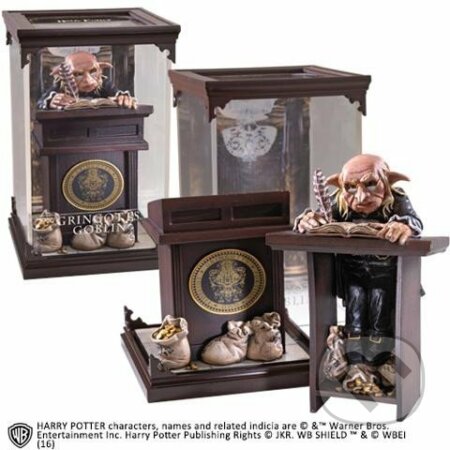 Harry Potter: Magical creatures - Škriatok z Gringottovej banky (Noble Collection). Noble Collection, 2022 Harry Potter: Magical creatures - Škriatok z Gringottovej banky (Noble Collection). Noble Collection, 2022