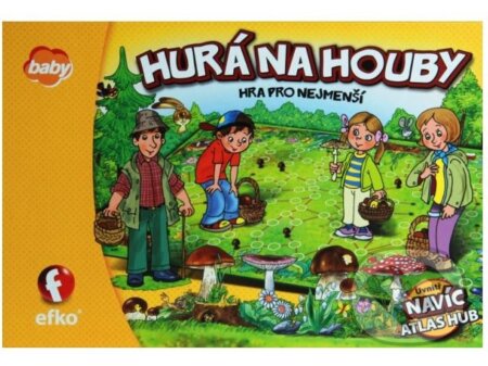 Spoločenská hra: Hurá na houby (EFKO karton s.r.o.). EFKO karton s.r.o., 2014 Spoločenská hra: Hurá na houby (EFKO karton s.r.o.). EFKO karton s.r.o., 2014