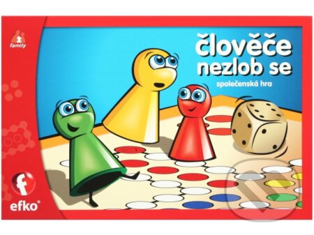 Společenská hra: Človeče nehnevaj sa! (EFKO karton s.r.o.). EFKO karton s.r.o., 2014 Společenská hra: Človeče nehnevaj sa! (EFKO karton s.r.o.). EFKO karton s.r.o., 2014