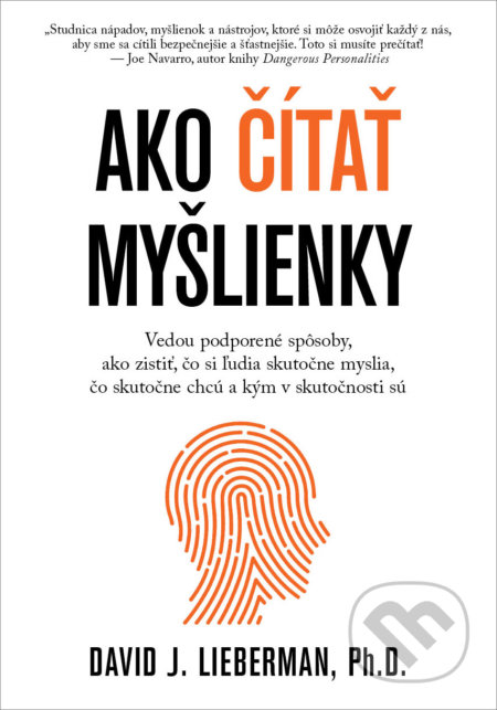 Kniha: Ako čítať myšlienky (David J. Lieberman), 2022 Kniha: Ako čítať myšlienky (David J. Lieberman), 2022