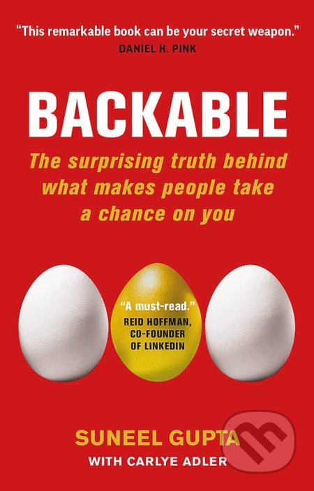 Kniha: Backable (Carlye Adler a Suneel Gupta). Octopus Publishing Group, 2022 Kniha: Backable (Carlye Adler a Suneel Gupta). Octopus Publishing Group, 2022