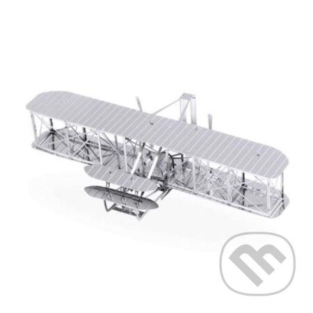 Puzzle: Metal Earth 3D kovový model Wright Airplane /Dvojplošník bratří Wrigtů (Piatnik). Piatnik, 2021 Puzzle: Metal Earth 3D kovový model Wright Airplane /Dvojplošník bratří Wrigtů (Piatnik). Piatnik, 2021