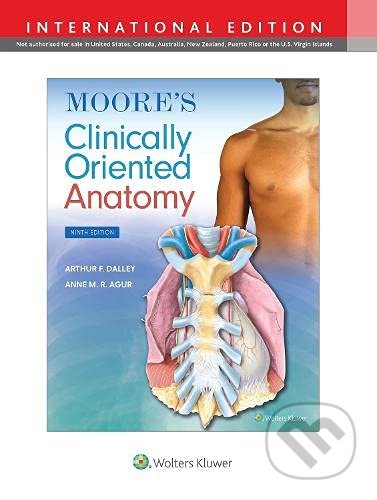 Kniha: Moore's Clinically Oriented Anatomy (Anne M. R. Agur a Arthur F. Dalley II). Wolters Kluwer Health, 2022 Kniha: Moore's Clinically Oriented Anatomy (Anne M. R. Agur a Arthur F. Dalley II). Wolters Kluwer Health, 2022