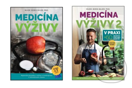 Kniha: Medicína výživy 1+2 (Boris Bajer). Centrum výživy, 2023 Kniha: Medicína výživy 1+2 (Boris Bajer). Centrum výživy, 2023