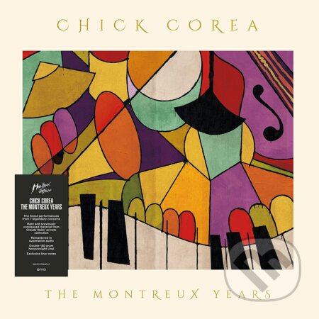 Hudobné CD: Chick Corea: The Montreux Years LP (Hudobné albumy). Hudobné albumy, 2022 Hudobné CD: Chick Corea: The Montreux Years LP (Hudobné albumy). Hudobné albumy, 2022