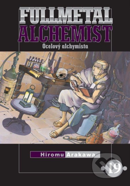 Kniha: Ocelový alchymista 19 (Hiromu Arakawa). Crew, 2022 Kniha: Ocelový alchymista 19 (Hiromu Arakawa). Crew, 2022
