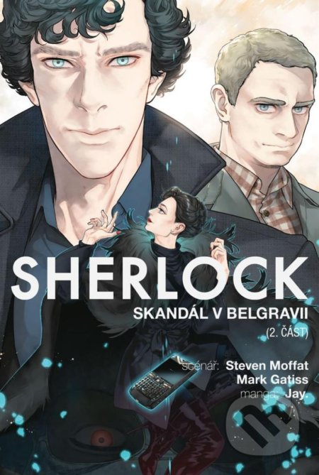 Sherlock 5: Skandál v Belgravii 2 - Mark Gatiss, Steven Moffat,  Jay (ilustrácie), Crew, 2022