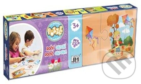 Puzzle: Puzzle předškolní: Roční období (Jiří Models). Jiří Models, 2022 Puzzle: Puzzle předškolní: Roční období (Jiří Models). Jiří Models, 2022