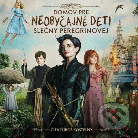 Audiokniha: Domov pre neobyčajné deti slečny Peregrinovej (Ransom Riggs). Wisteria Books, 2022 Audiokniha: Domov pre neobyčajné deti slečny Peregrinovej (Ransom Riggs). Wisteria Books, 2022