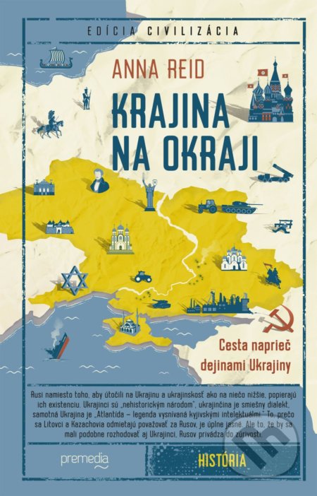 Kniha: Krajina na okraji (Anna Reid), 2022 Kniha: Krajina na okraji (Anna Reid), 2022