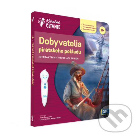 Kniha: Kúzelné čítanie: Kniha - Dobyvatelia pirátskeho pokladu (Albi). Albi, 2022 Kniha: Kúzelné čítanie: Kniha - Dobyvatelia pirátskeho pokladu (Albi). Albi, 2022