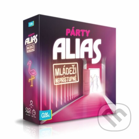 Spoločenská hra: Párty Alias: Mládeži neprístupné (Albi). Albi, 2022 Spoločenská hra: Párty Alias: Mládeži neprístupné (Albi). Albi, 2022
