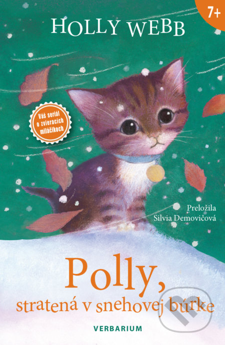 Kniha: Polly, stratená v snehovej búrke (Holly Webb). Verbarium, 2022 Kniha: Polly, stratená v snehovej búrke (Holly Webb). Verbarium, 2022