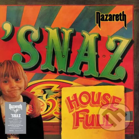 Hudobné CD: Nazareth: Snaz (Orange/Green) LP (Hudobné albumy). Hudobné albumy, 2022 Hudobné CD: Nazareth: Snaz (Orange/Green) LP (Hudobné albumy). Hudobné albumy, 2022