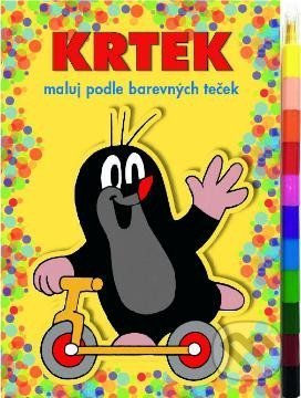 Kniha: Krtek - Maluj podle barevných teček + maxi voskovky (Akim). Akim, 2022 Kniha: Krtek - Maluj podle barevných teček + maxi voskovky (Akim). Akim, 2022