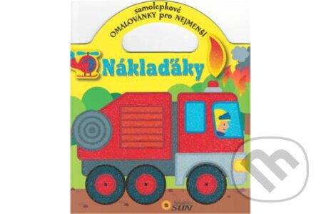 Kniha: Náklaďáky - samolepkové omalovánky (SUN). SUN, 2014 Kniha: Náklaďáky - samolepkové omalovánky (SUN). SUN, 2014